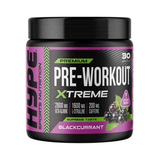 HYPE Pre Workout Powder  300g Blackcurrant