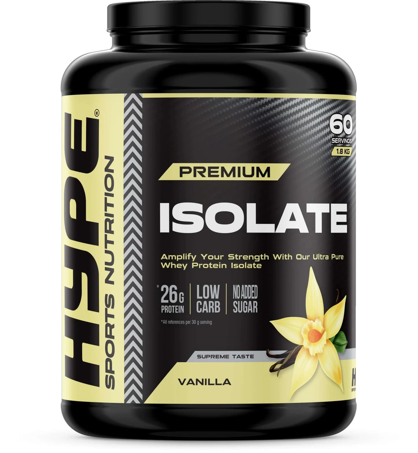 HYPE Whey Isolate 1.8kg Vanilla