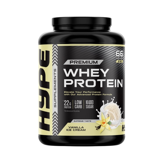 HYPE  Whey Protein 2kg Vanilla Ice Cream