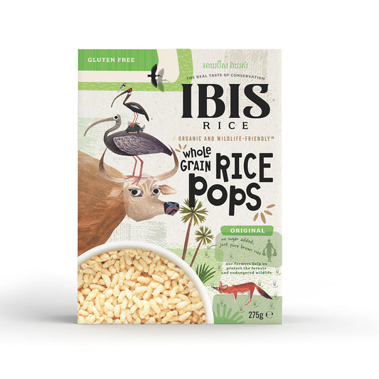 Ibis Rice_Organic Wholegrain Rice Pops Original 275g