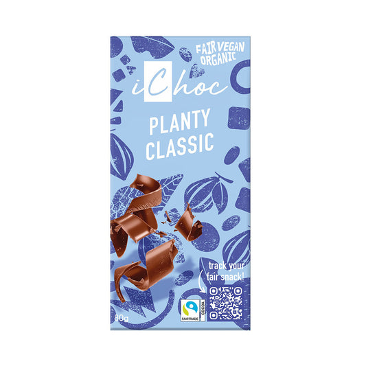 iChoc_Classic Chocolate Vegan Organic 80g