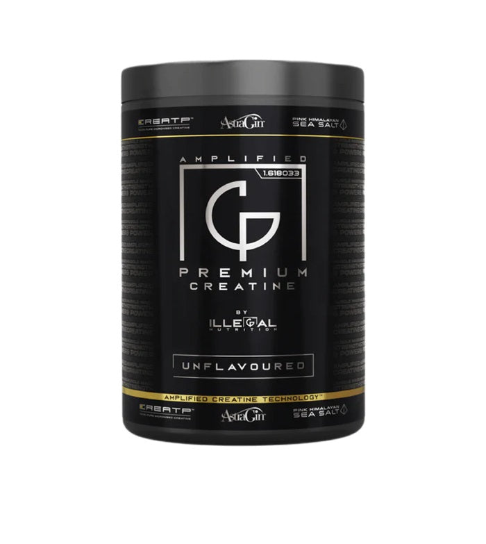 Illegal Nutrition Premium Creatine (Amplified) 333g Unflavoured