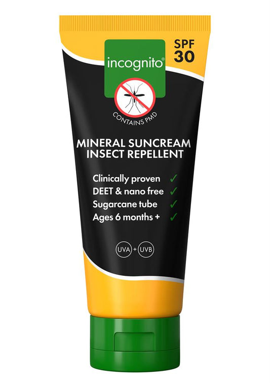 incognito_Suncream Insect repellent Moisturiser SPF30 (Advanced) 100ml