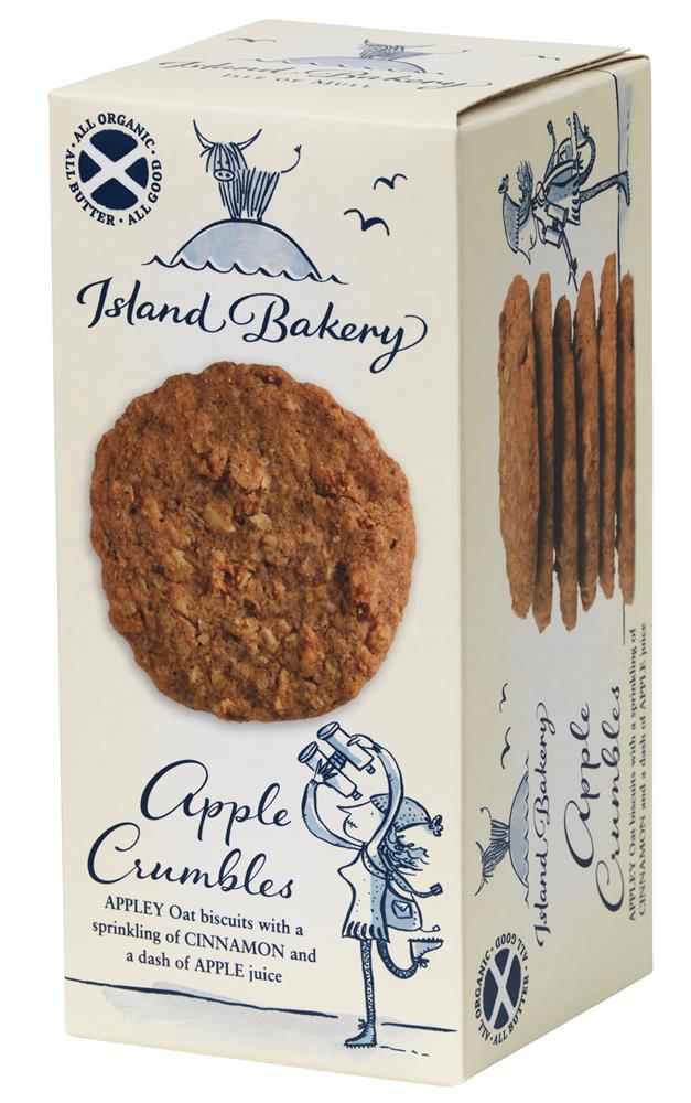Island Bakery_Organic Apple Crumble Biscuits 133g-pack of 4