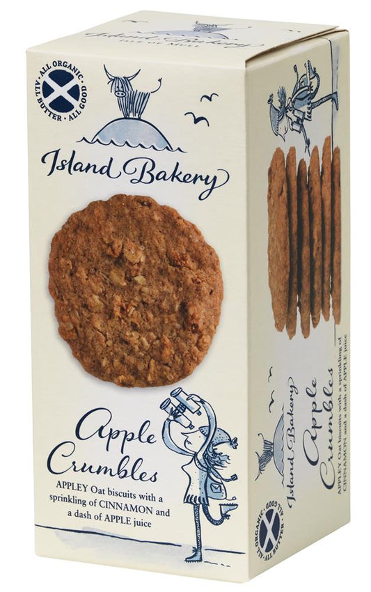 Island Bakery_Organic Apple Crumble Biscuits 133g-pack of 4