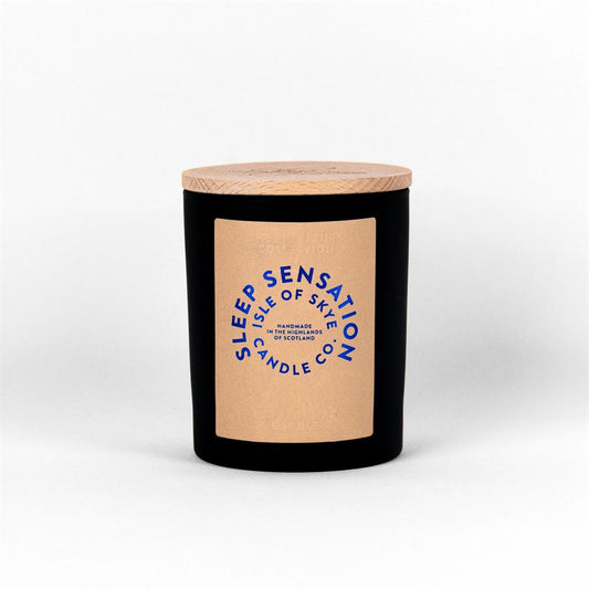 Isle of Skye_Sleep Sensation Black Natural Wax Candle 9.5cm x 8cm x 8cm
