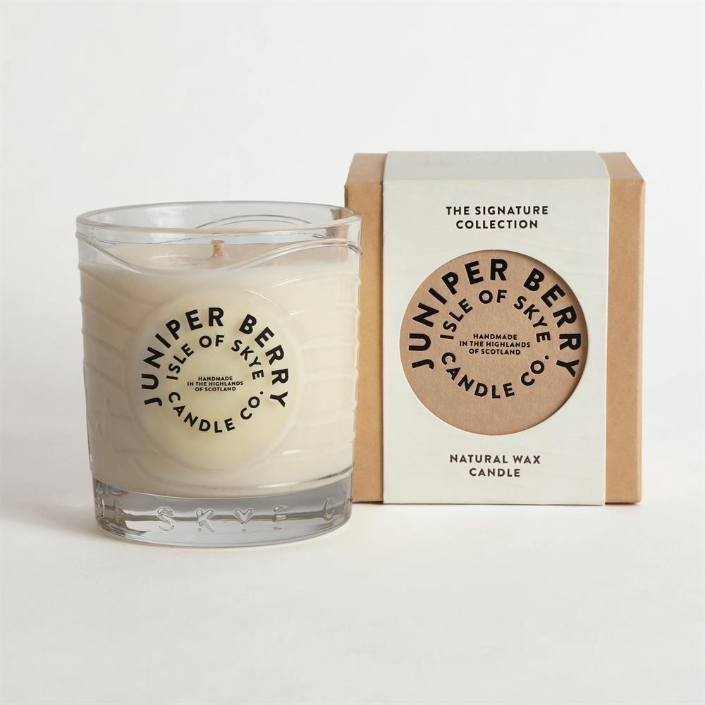 Isle of Skye_Juniper Berry Island Natural Wax Candle 9.1cm x 8.2cm x 8.2cm