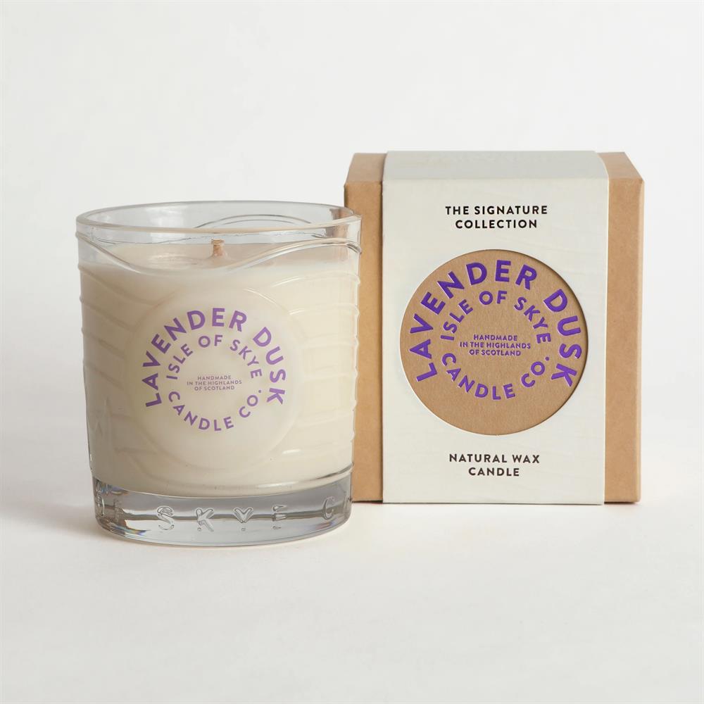 Isle of Skye_Lavender Dusk Island Natural Wax Candle 9.1cm x 8.2cm x 8.2cm