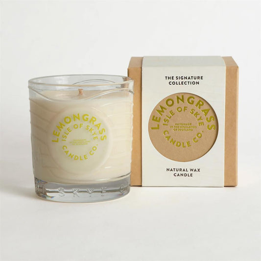 Isle of Skye_Lemongrass Island Natural Wax Candle 9.1cm x 8.2cm x 8.2cm