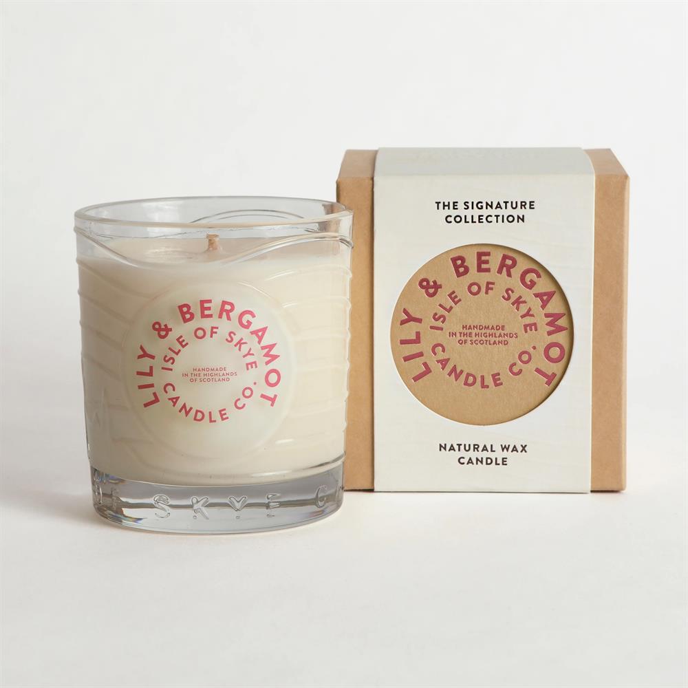 Isle of Skye_Lily & Bergamot Island Natural Wax Candle 9.1cm x 8.2cm x 8.2cm