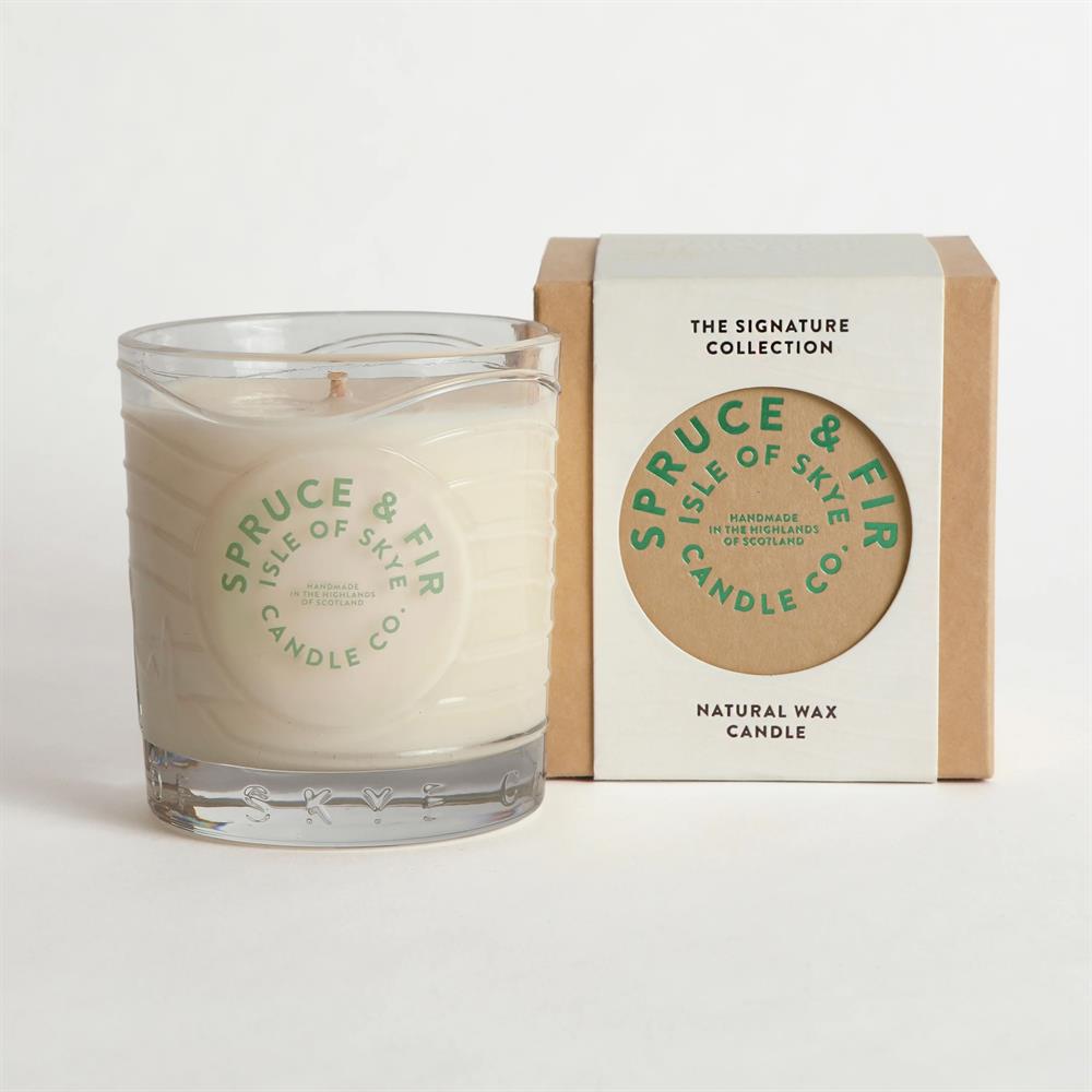 Isle of Skye_Spruce & Fir Island Natural Wax Candle 9.1cm x 8.2cm x 8.2cm