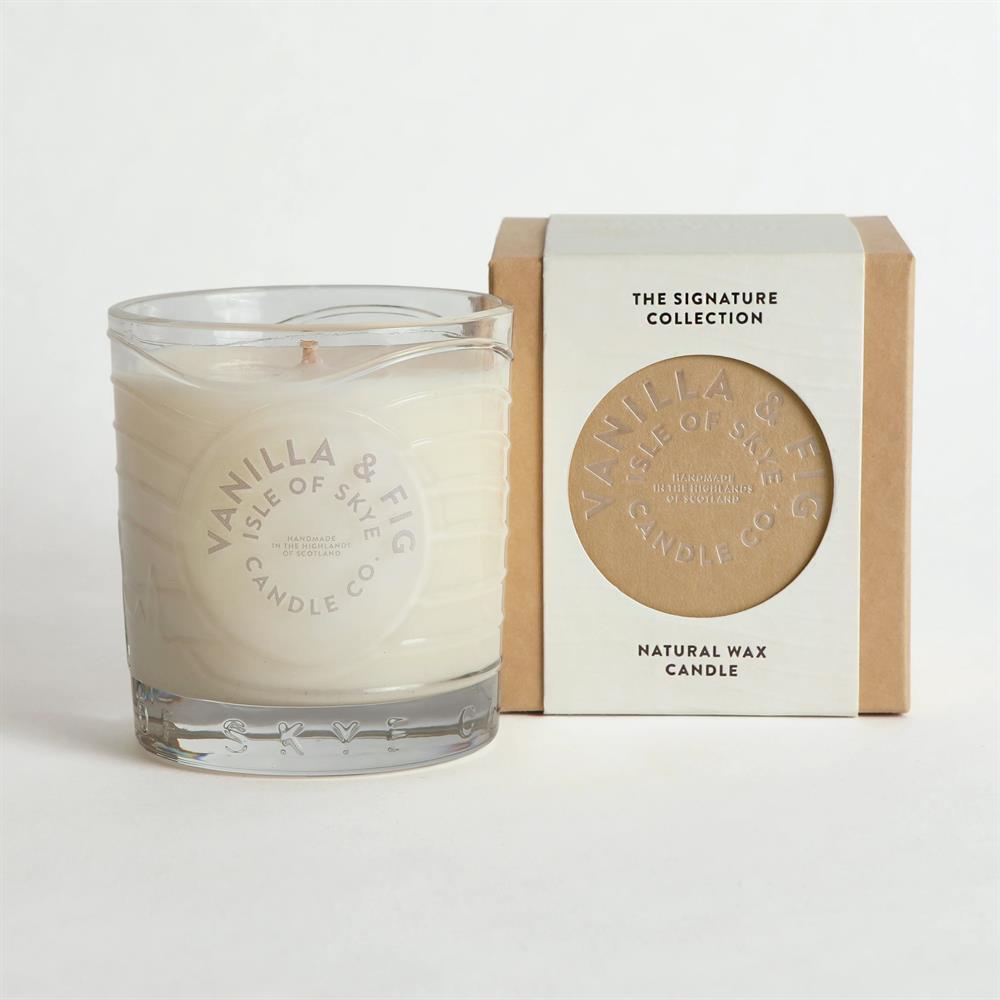 Isle of Skye_Vanilla & Fig Island Natural Wax Candle 9.1cm x 8cm x 8cm