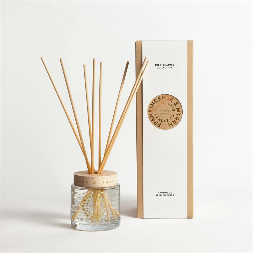 Isle of Skye_Frankincense & myrrh Reed Diffuser 27cm 8.5cm x 8.5cm