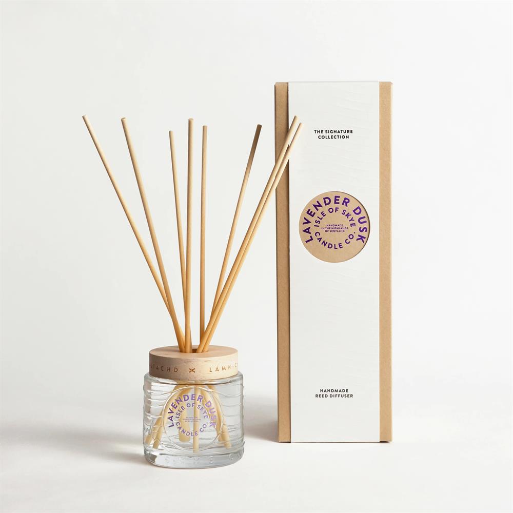 Isle of Skye_Lavender Dusk Reed Diffuser 27cm x 8.5cm 8.5cm