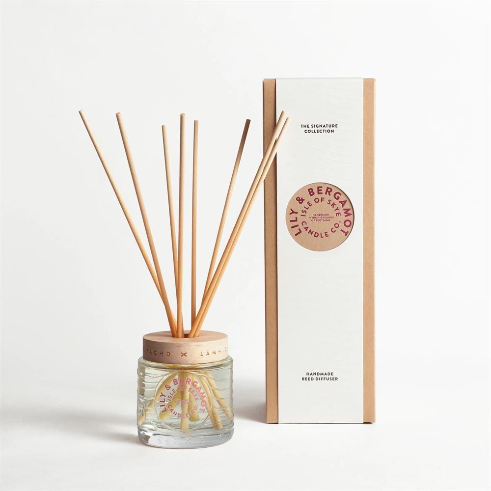 Isle of Skye_Lily & bergamot Reed diffuser 27cm x 8.5cm x 8.5cm