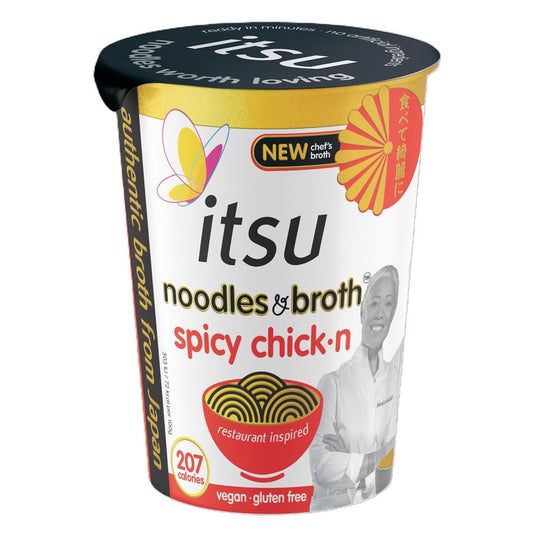 Itsu_Spicy Chick'n Noodle Cup 64g-Pack of 2