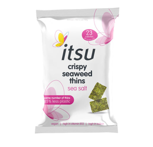 Itsu_Sea Salt Crispy Seaweed Thins 5g-Pack of 20