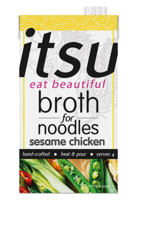 Itsu_Sesame Chicken Broth for Noodles 1L