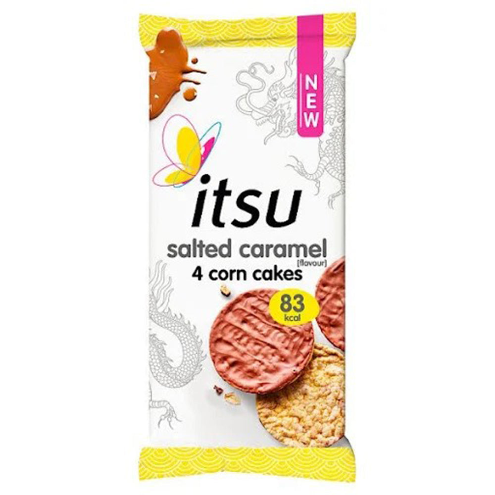 Itsu_Salted Caramel 4 Corn Cakes 68g-pack of 2