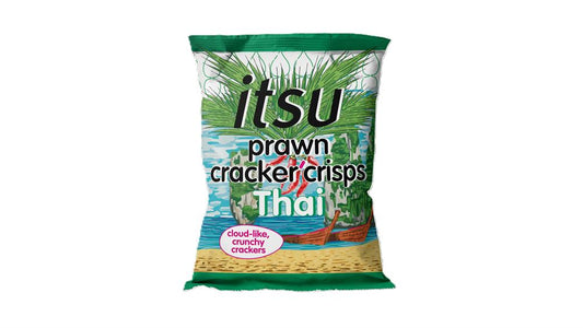 Itsu_Thai Sweet Chilli Prawn Cracker Crisps Sharing Bag 60g-Pack of 6