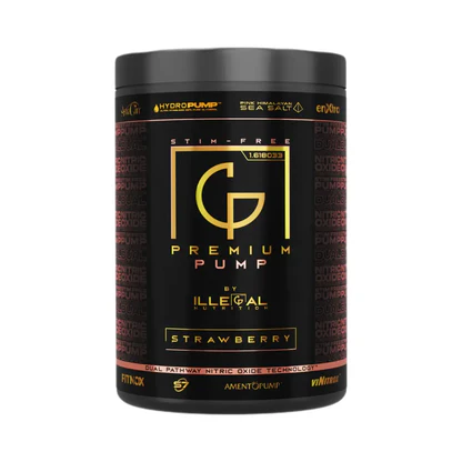 Illegal Nutrition Premium Pump V2 (Stim-Free) 375g Strawberry