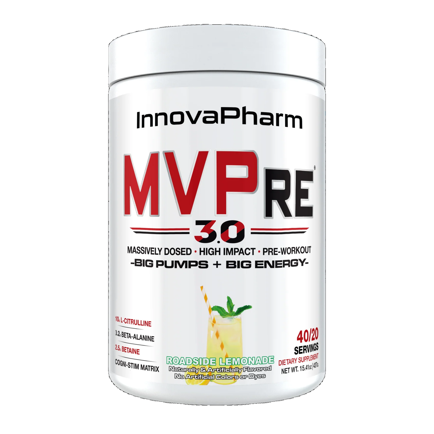 Innovapharm MVPRE 3.0 437g Sweet Apple Punch