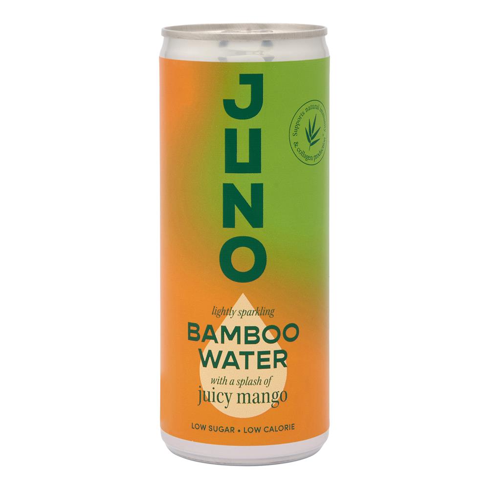 Juno Bamboo Water_Juicy Mango Juno Bamboo Water 250ml-pack of 6
