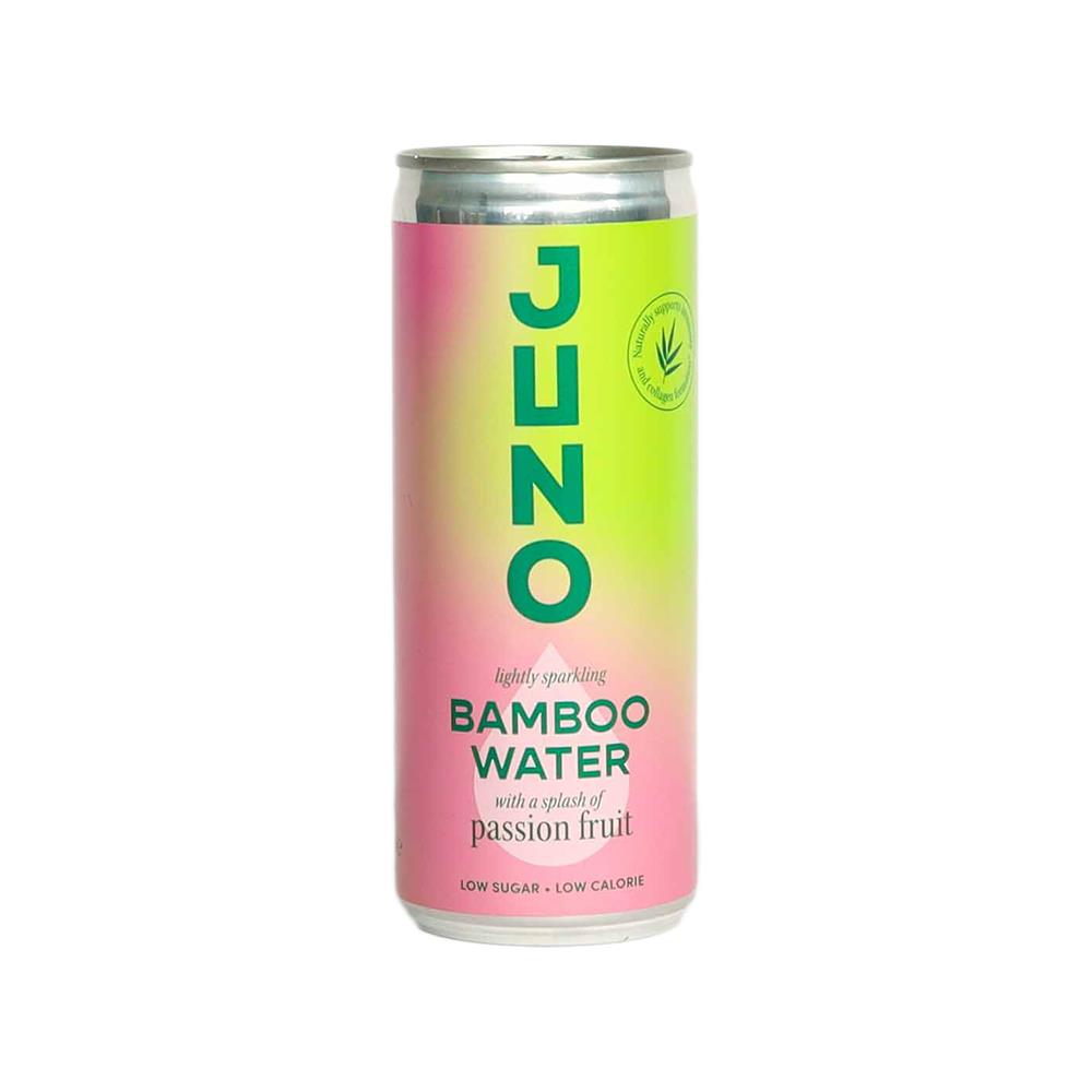 Juno Bamboo Water_Passion Fruit Juno Bamboo Water-pack of 6