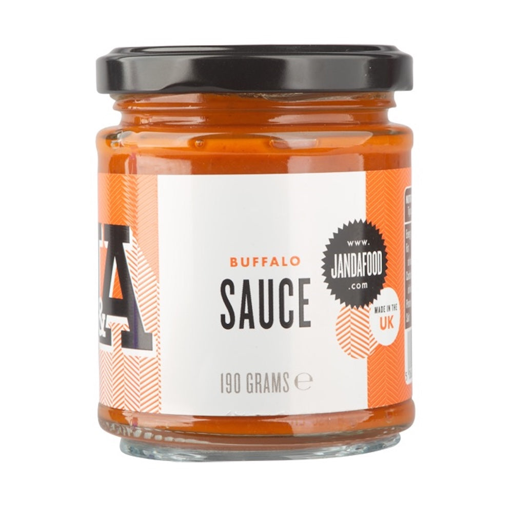 Janda Food_J&A Buffalo Sauce: a buttery chilli sauce 190g