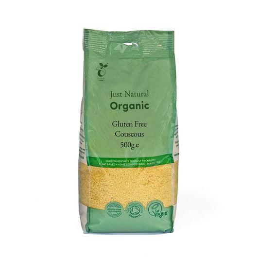 Just Natural Gluten Free_Organic Gluten Free Corn & Rice Couscous 500g