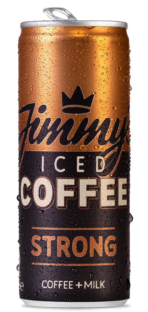 Jimmys Iced Coffee_Strong Iced Coffee SlimCan 250ml-pack of 2