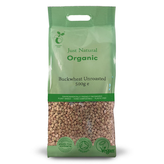 Just Natural Organic_Organic Buckwheat Unroasted 500g