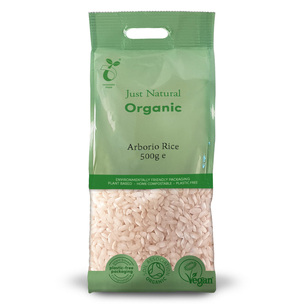 Just Natural Organic_Organic Risotto Rice - Arborio 500g