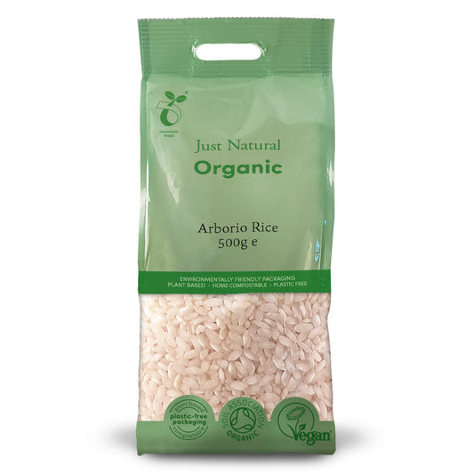 Just Natural Organic_Organic Risotto Rice - Arborio 500g