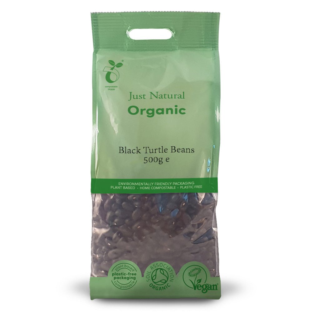 Just Natural Organic_Organic Black Turtle Beans 500g