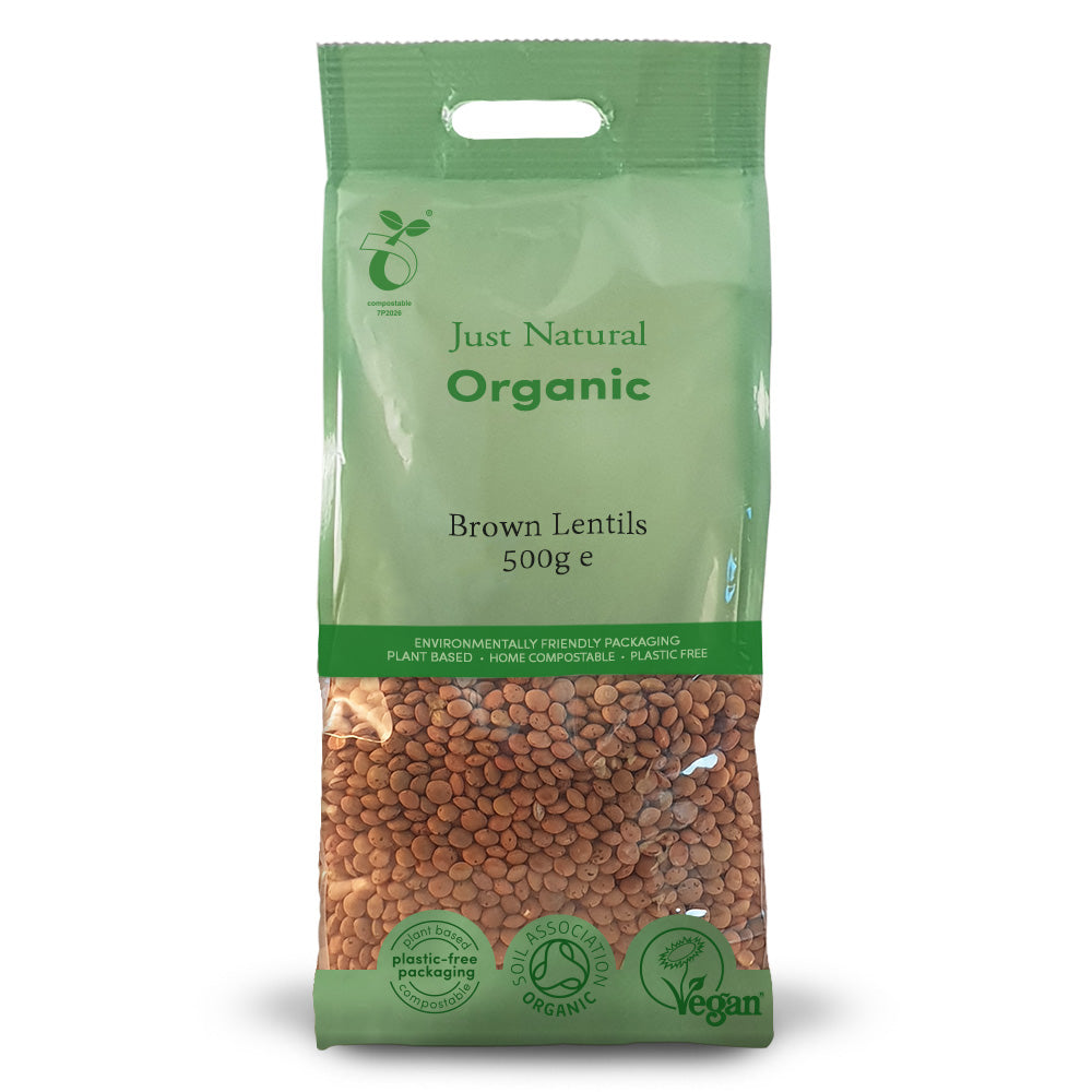 Just Natural Organic_Organic Brown Lentils 500g