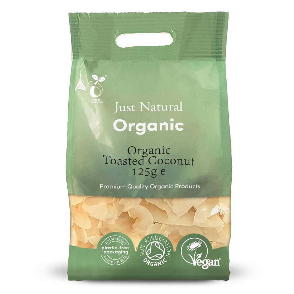 Just Natural Organic_Organic Toasted Coconut 125g