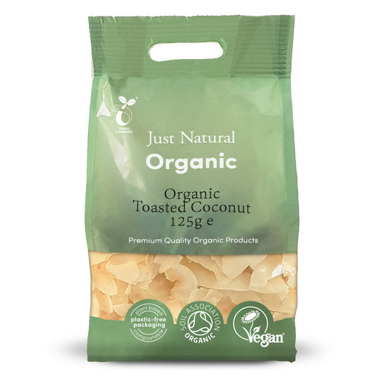 Just Natural Organic_Organic Toasted Coconut 125g