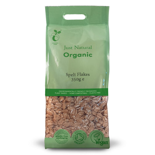 Just Natural Organic_Organic Spelt Flakes 350g