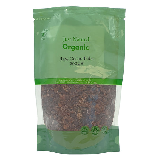 Just Natural Organic_Organic Cacao Nibs Raw 200g