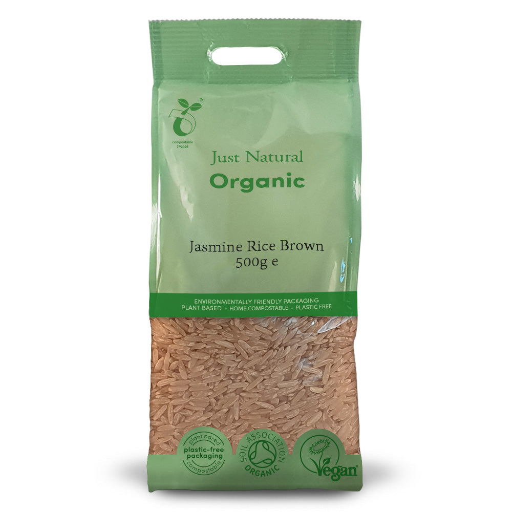 Just Natural Organic_Organic Jasmine Rice Brown 500g