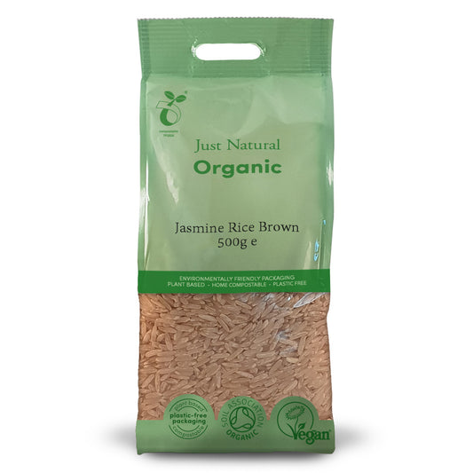 Just Natural Organic_Organic Jasmine Rice Brown 500g