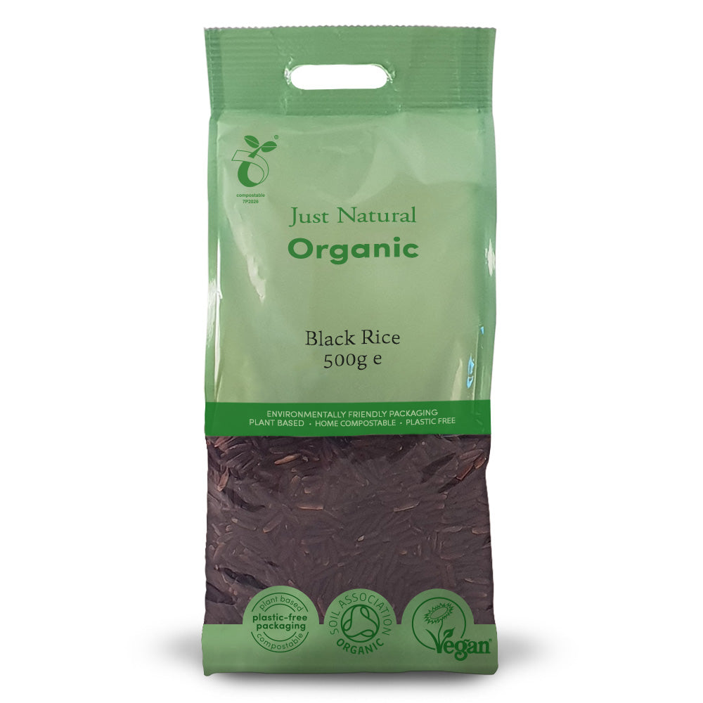 Just Natural Organic_Organic Black Rice 500g