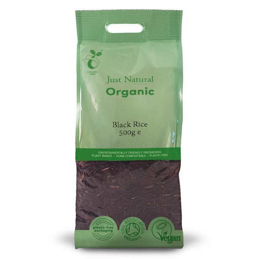 Just Natural Organic_Organic Black Rice 500g