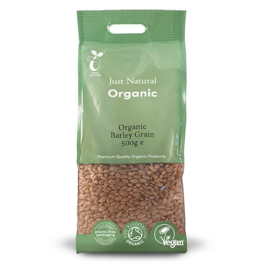Just Natural Organic_Organic Barley Grain Hulled 500g