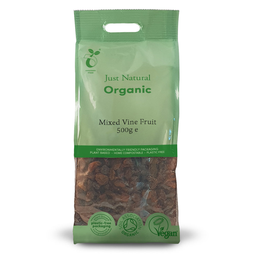 Just Natural Organic_Organic Mixed Vine Fruit 500g
