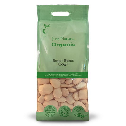 Just Natural Organic_Organic Butter Beans 500g
