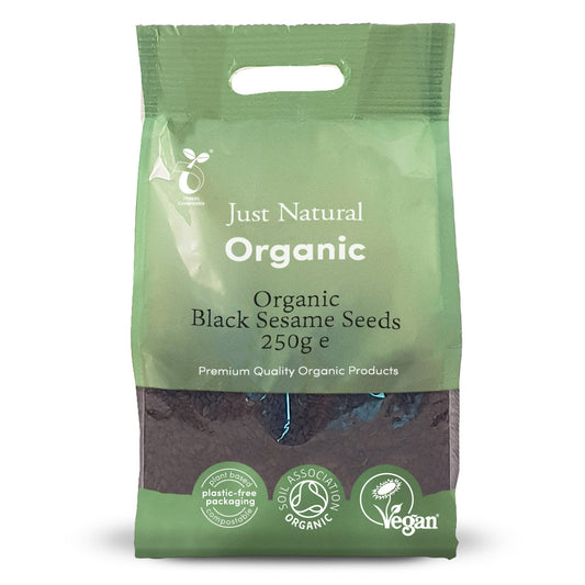 Just Natural Organic_Organic Black Sesame Seeds 250g