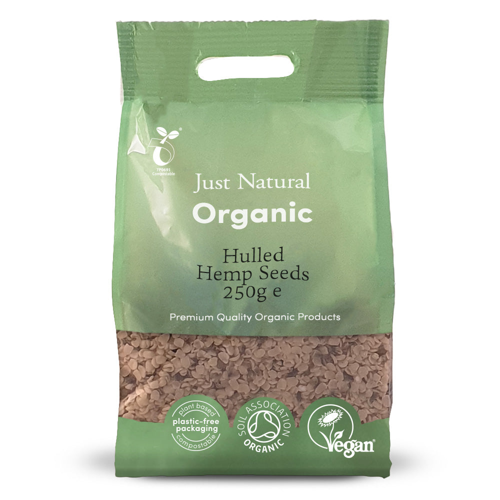 Just Natural Organic_Organic Hemp Seeds Hulled 250g