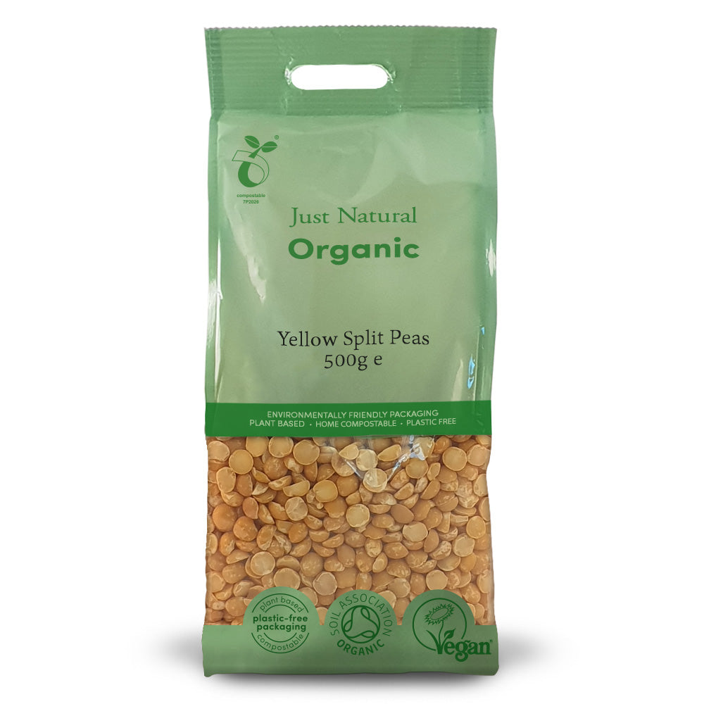 Just Natural Organic_Organic Yellow Split Peas 500g